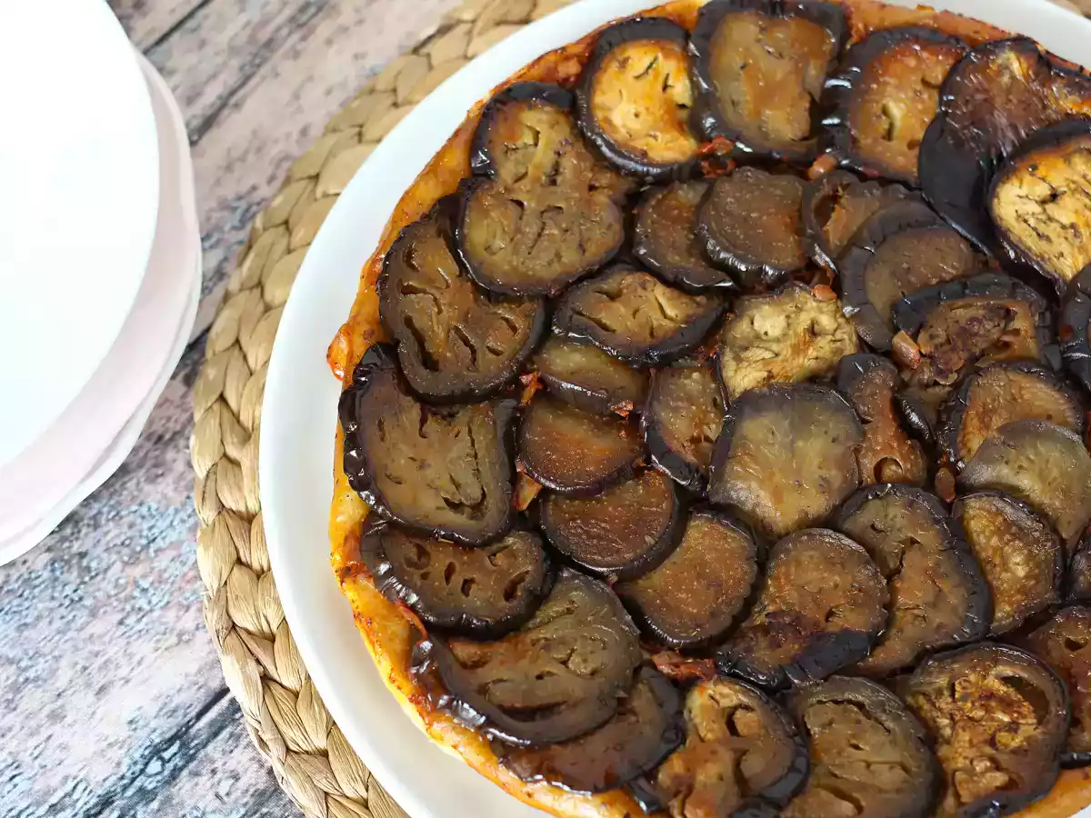 Tarte Tatin mit Auberginen: Die herzhafte Variante ist der Hammer! - foto 2