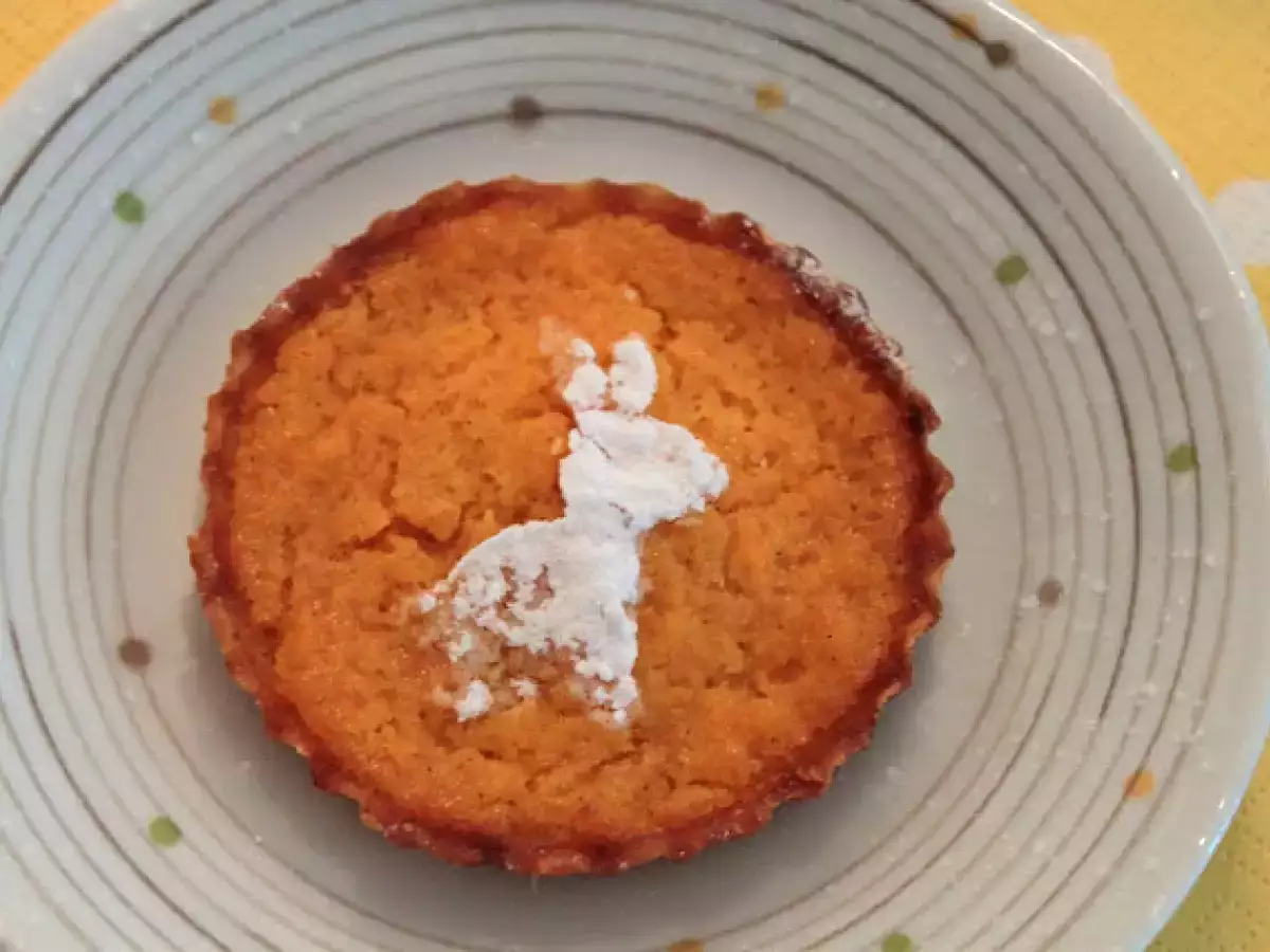 Tartelettes aux carottes et une tarte au citron