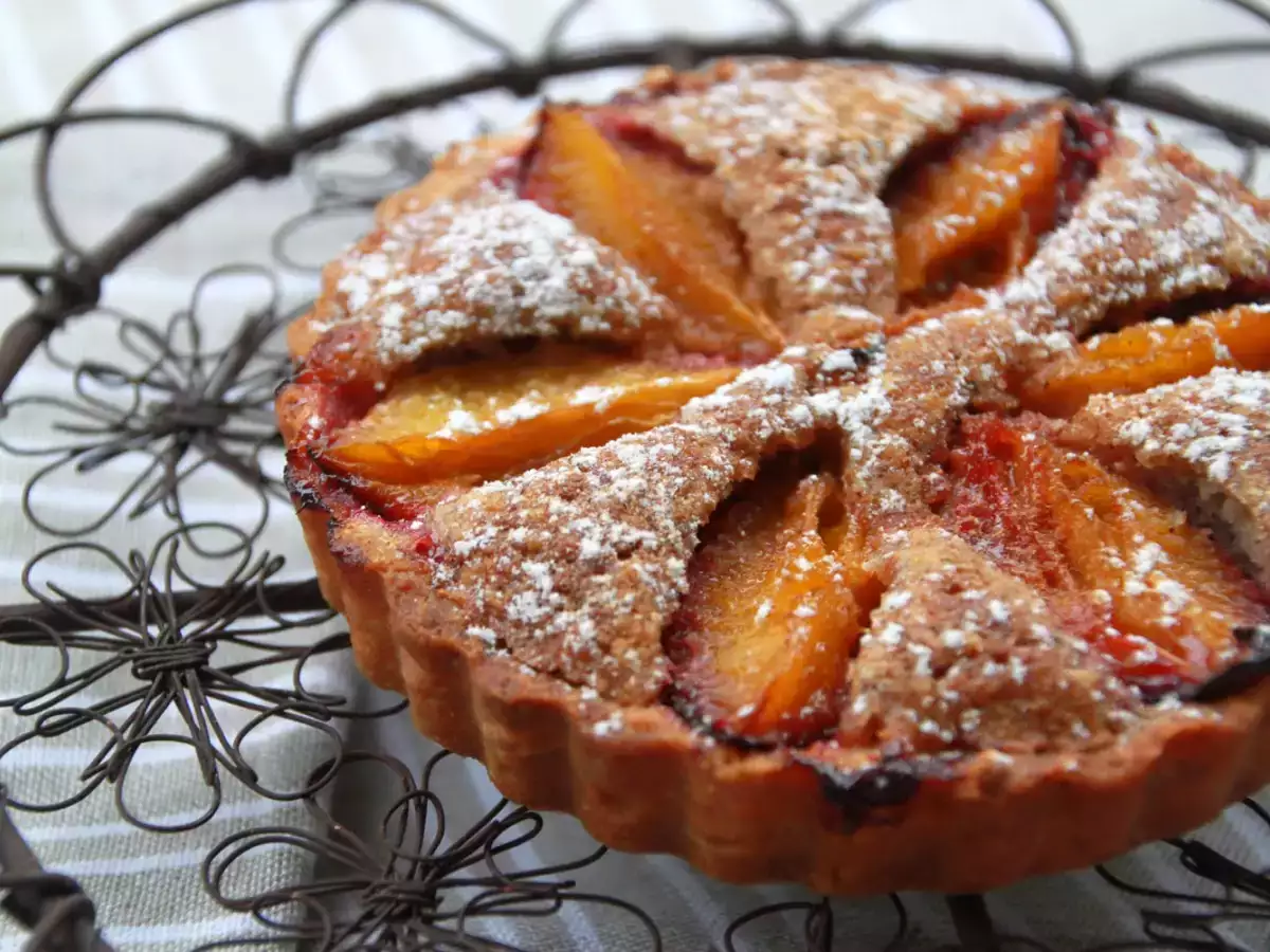 Tartelettes aux quetsches à la canelle