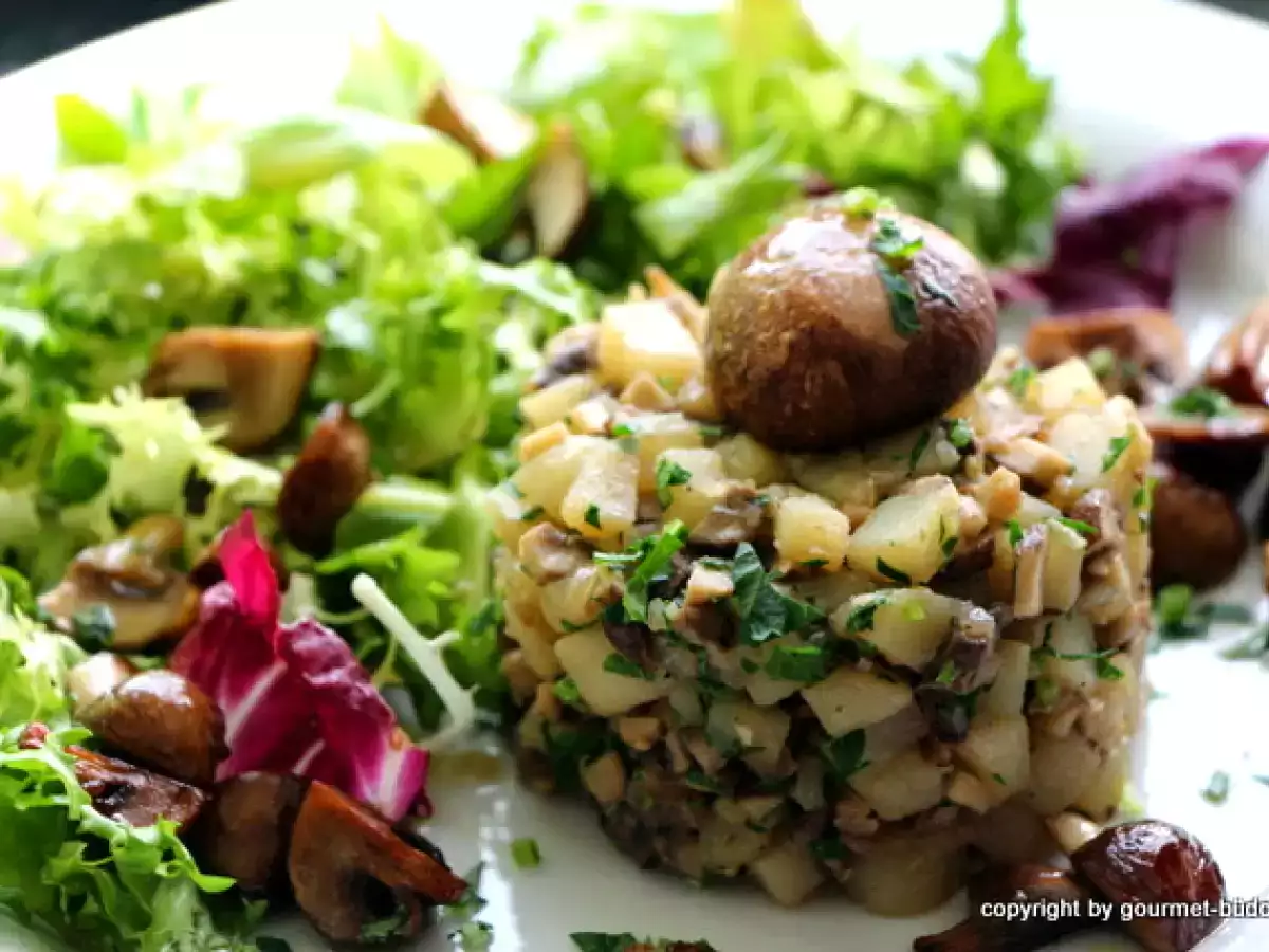 Tatar vegetarisch, aber nix mit Soja oder so…