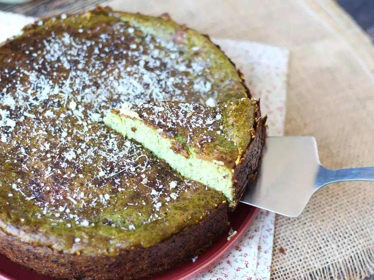 Teiglose Quiche mit Spinat und Gouda - foto 4