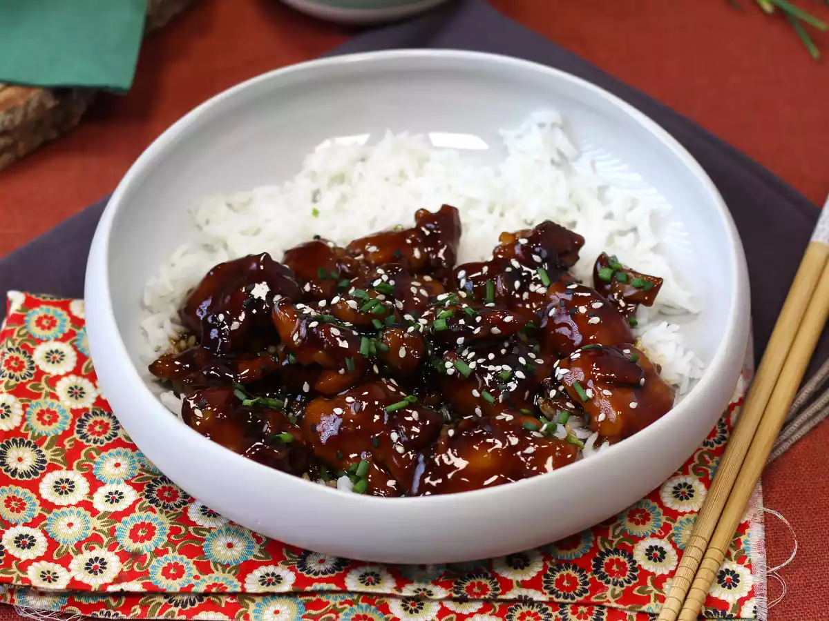 Teriyaki-Hühnchen, die süße, salzige japanische Topping-Sauce, die Sie lieben werden! - foto 5