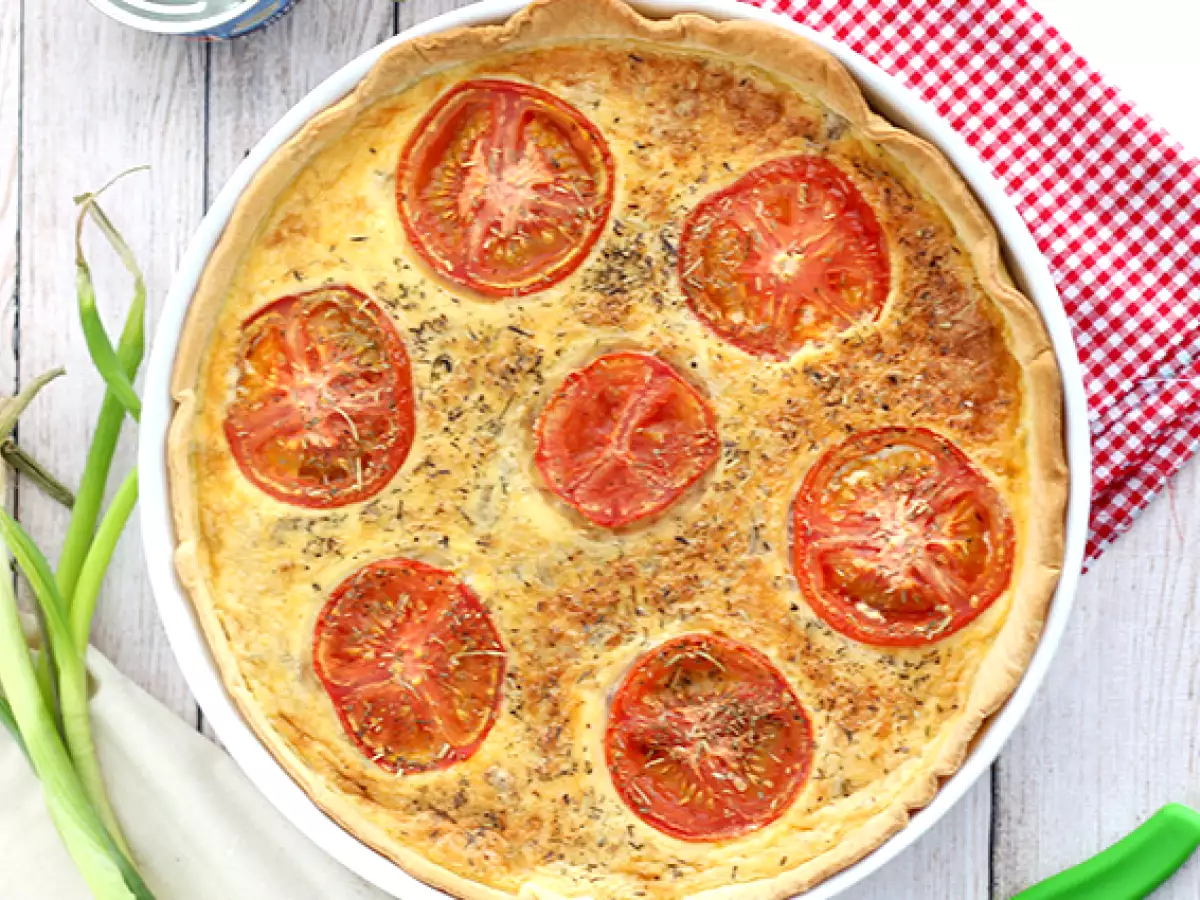 Thunfisch-Tomaten-Quiche - foto 2