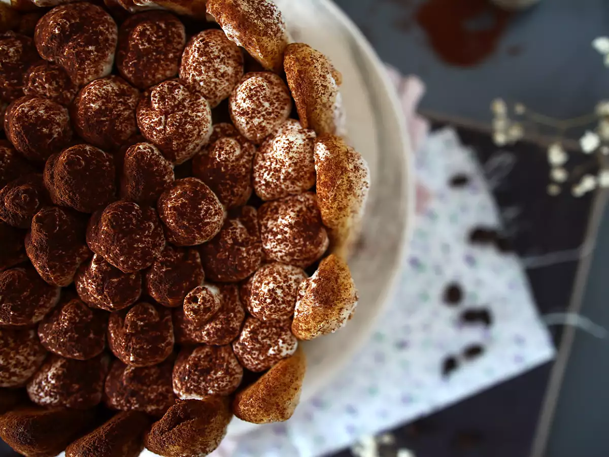 Tiramisu-Charlotte ohne Eier – einfaches Rezept - foto 5