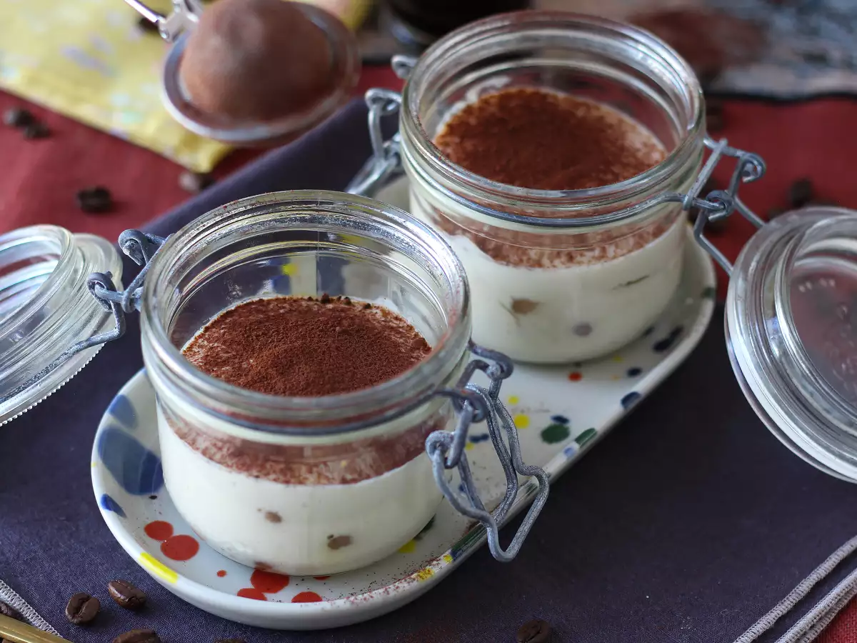 Tiramisu mit Seidentofu – ohne Mascarpone und ohne Eier - foto 2