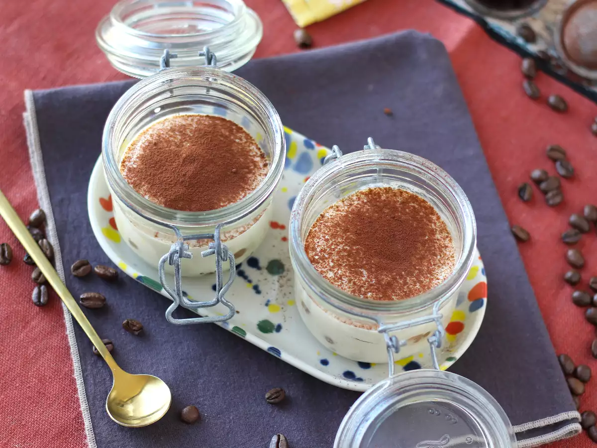 Tiramisu mit Seidentofu – ohne Mascarpone und ohne Eier - foto 3