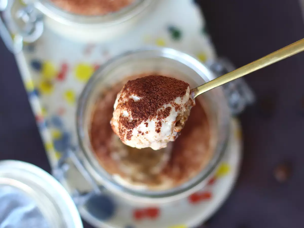 Tiramisu mit Seidentofu – ohne Mascarpone und ohne Eier - foto 5