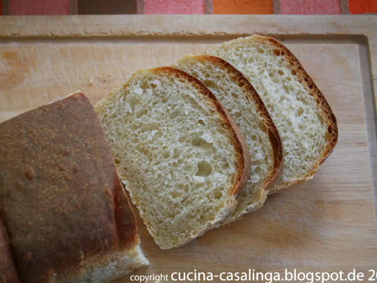 Toastbrot nach Jeffrey Hamelman