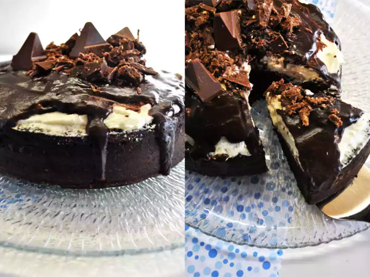 Toblerone - Brownietorte