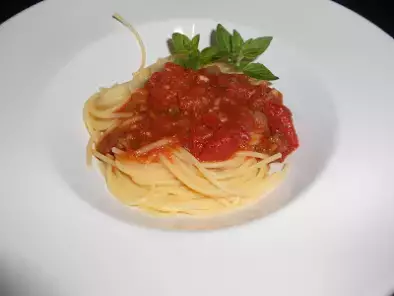 Tomaten ~ Knobi ~ Spaghetti