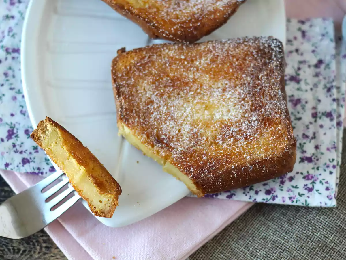Torrijas in der Heißluftfritteuse mit Brioche-Brot, eine Tradition ohne Komplikationen - foto 5