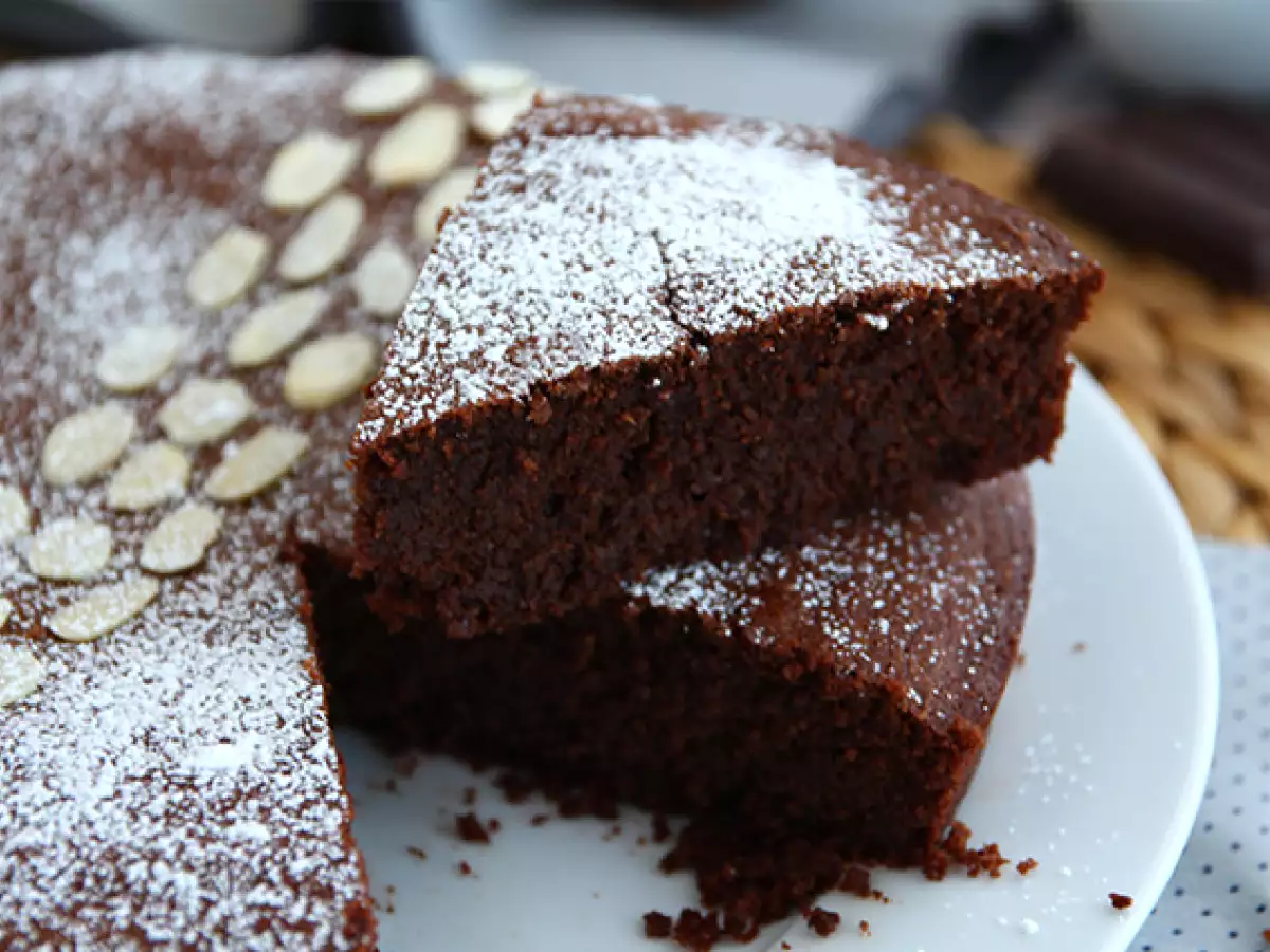 Torta Caprese – saftiger Schokoladenkuchen