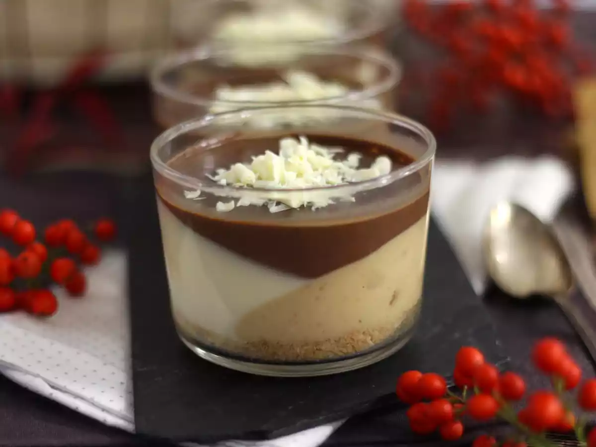 Törtchen aus Schokolade und Nougat. Einfaches Rezept - foto 2