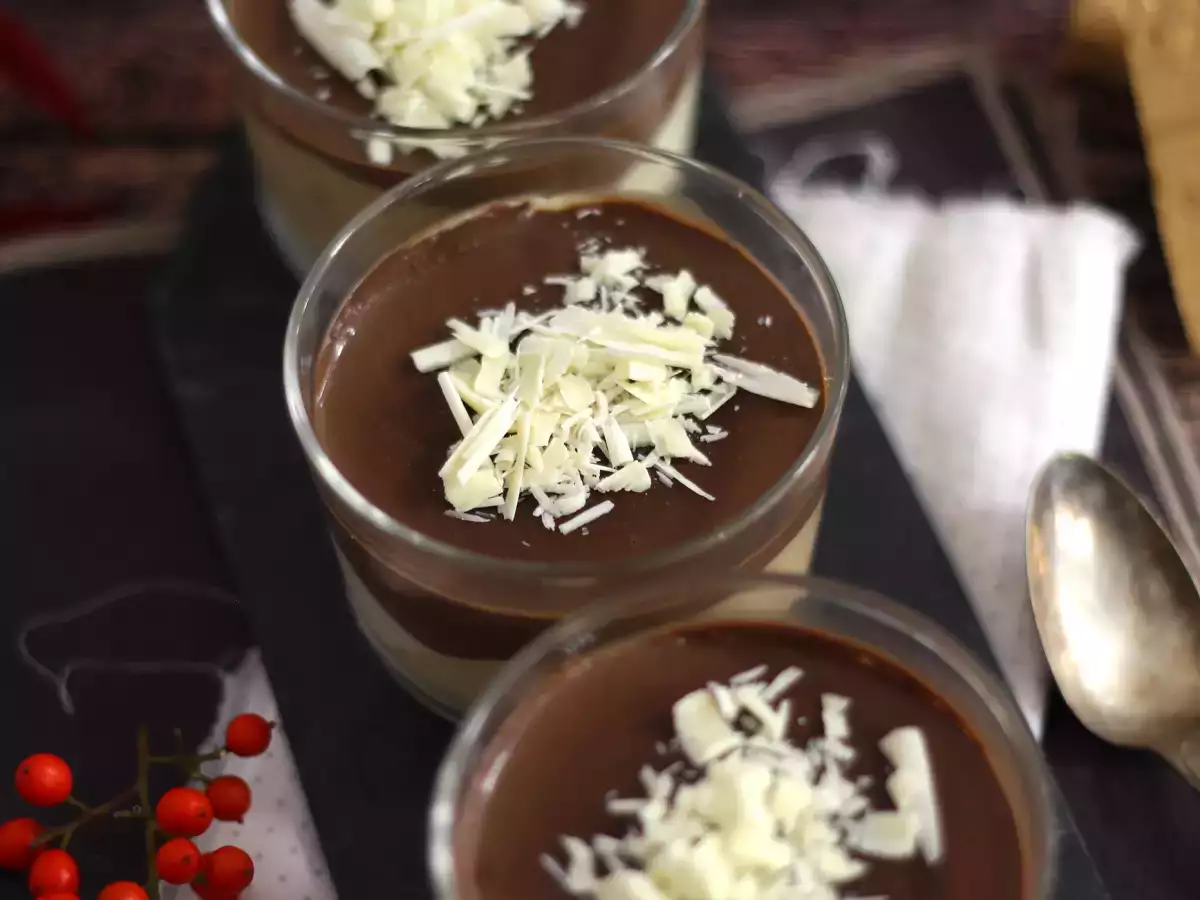 Törtchen aus Schokolade und Nougat. Einfaches Rezept - foto 5