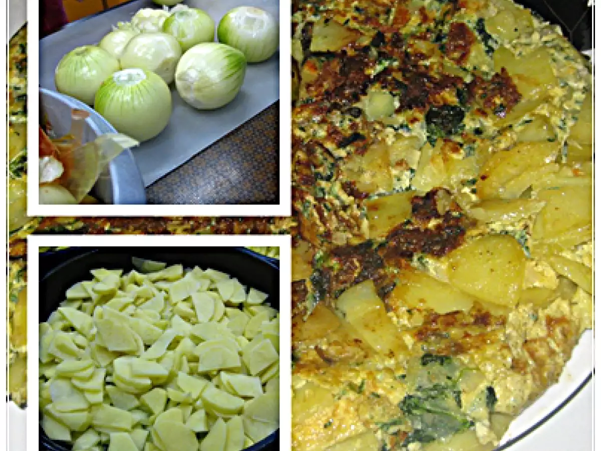 Tortilla espanola a estilo de Mama