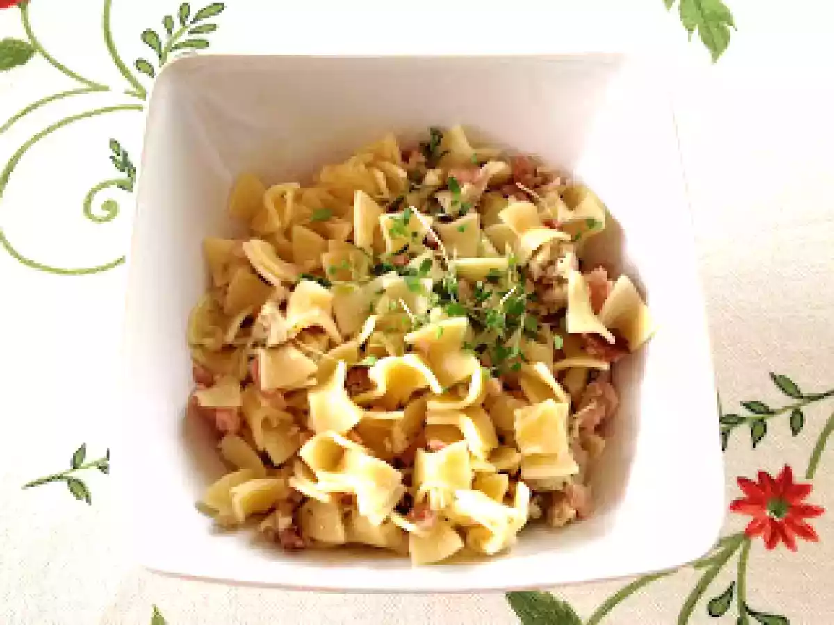 Turbo-Restlverwertung : Schinkenfleckerl