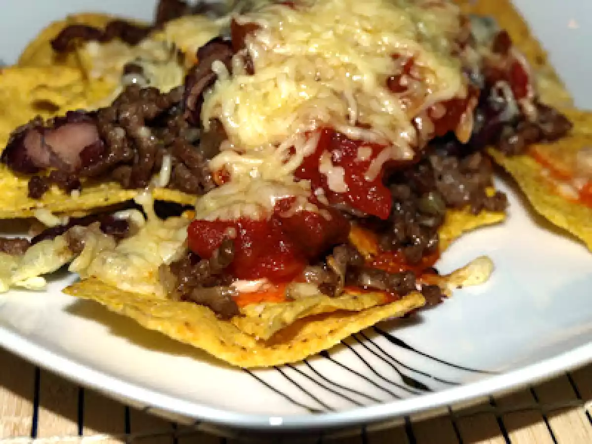Überbackene Nachos