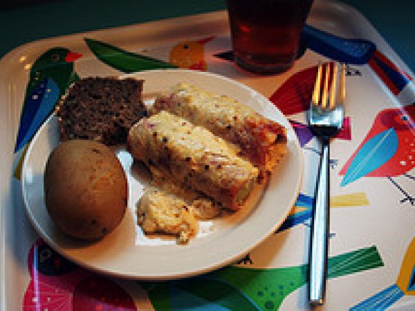 Überbackene porree-schinken-rollen, Rezept Petitchef