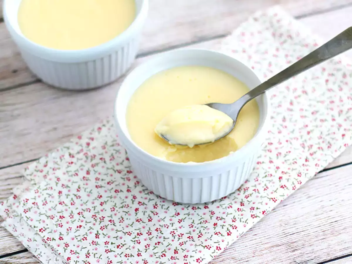 Vanille-Dessert-Cremes schnell und einfach - foto 2