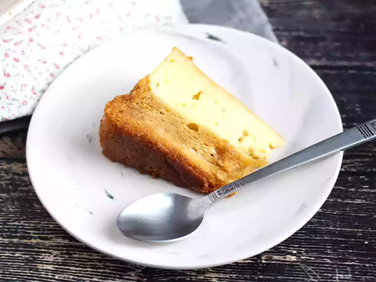 Vanille-Flan-Kuchen