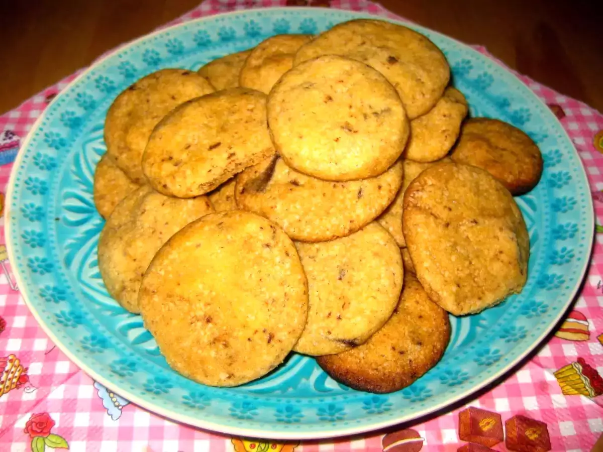 Vegan Double Chocolate Walnut Cookies