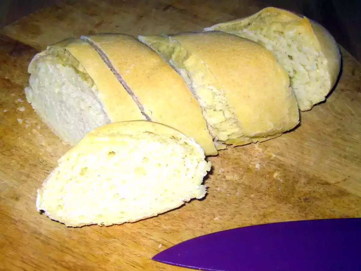Vegan French Bread | Französisches Weißbrot - foto 2