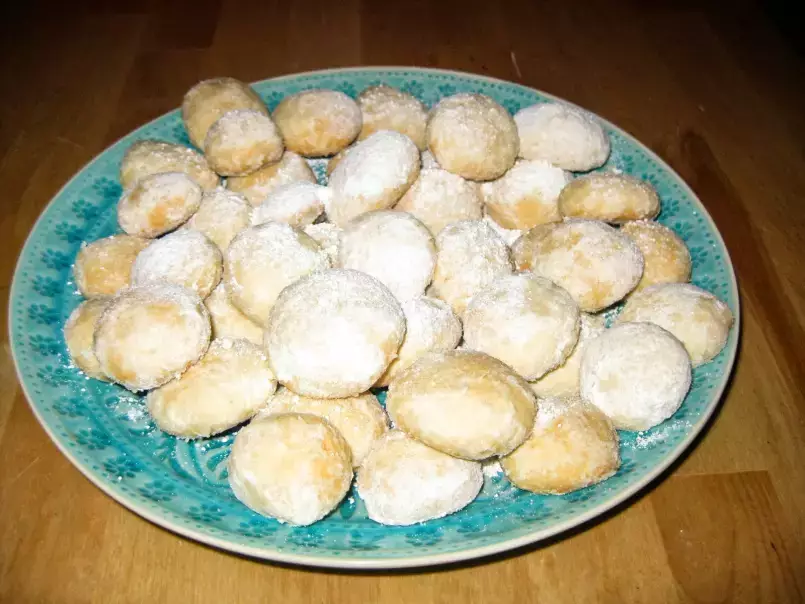 Vegan Snowy Lemon Cookies | Zitronen-Cookies