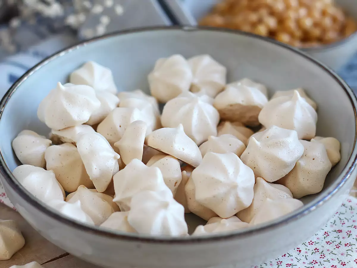 Vegane Aquafaba-Baisers - foto 3