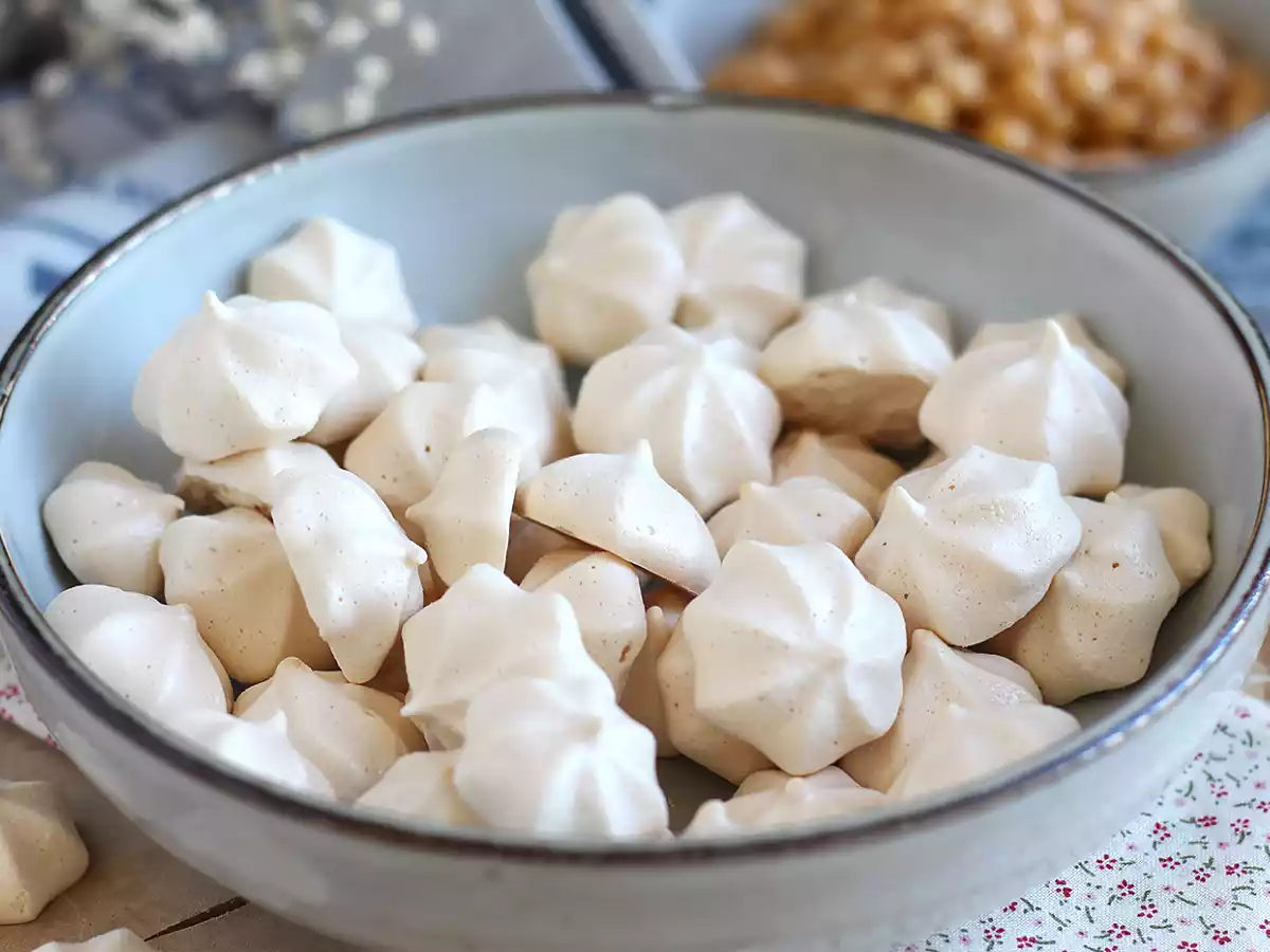 Vegane Meringues mit Aquafaba - foto 3