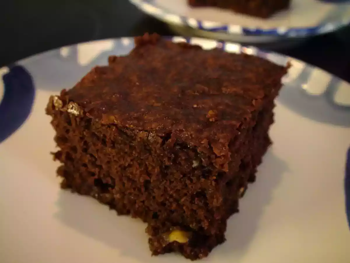 Vegane Schoko-Bananen-Brownies