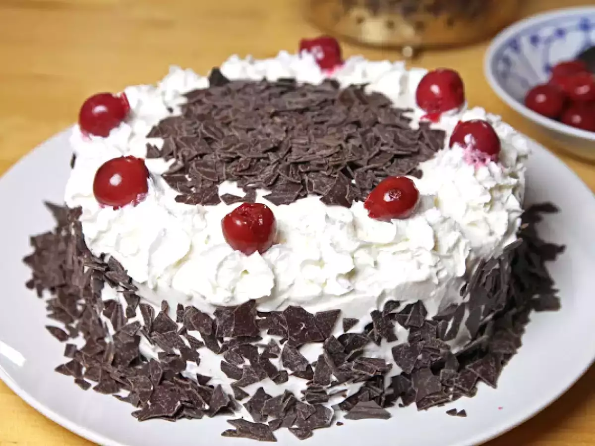 Vegane Schwarzwälder Kirschtorte