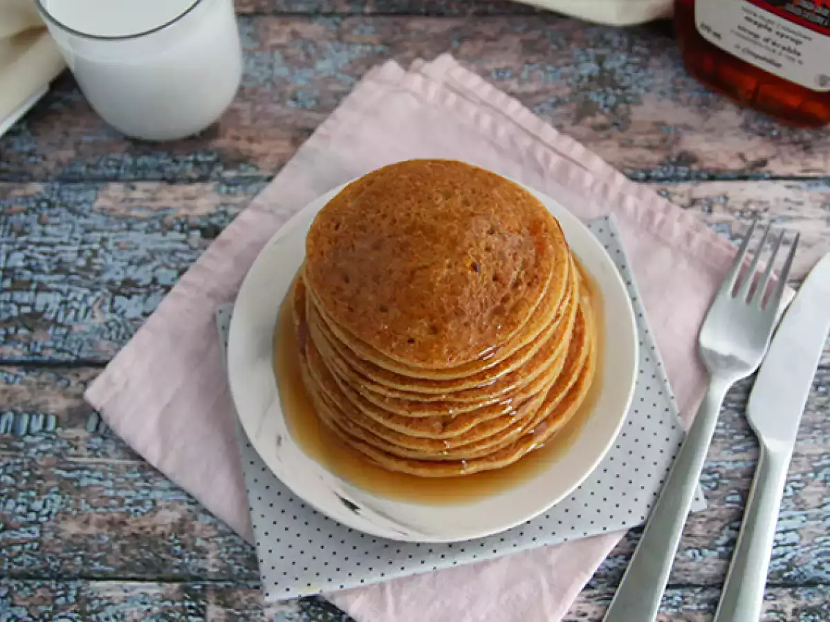 Vegane und glutenfreie Pancakes - foto 4
