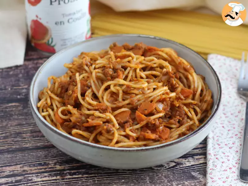 Vegetarische Bolognese für Ihre Spaghetti!, foto 1