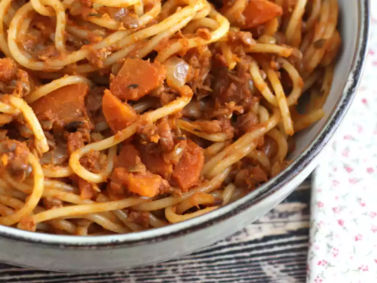 Vegetarische Bolognese für Ihre Spaghetti! - foto 2