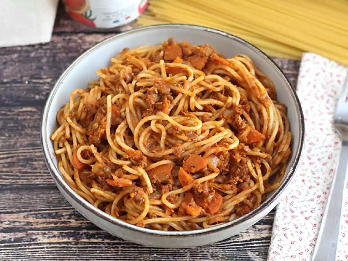 Vegetarische Bolognese für Ihre Spaghetti! - foto 3