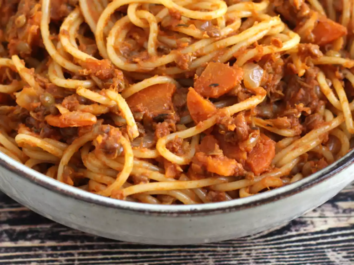 Vegetarische Bolognese für Ihre Spaghetti! - foto 4