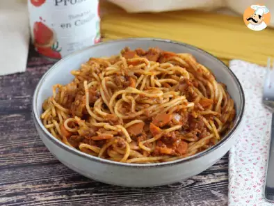 Vegetarische Bolognese für Ihre Spaghetti!