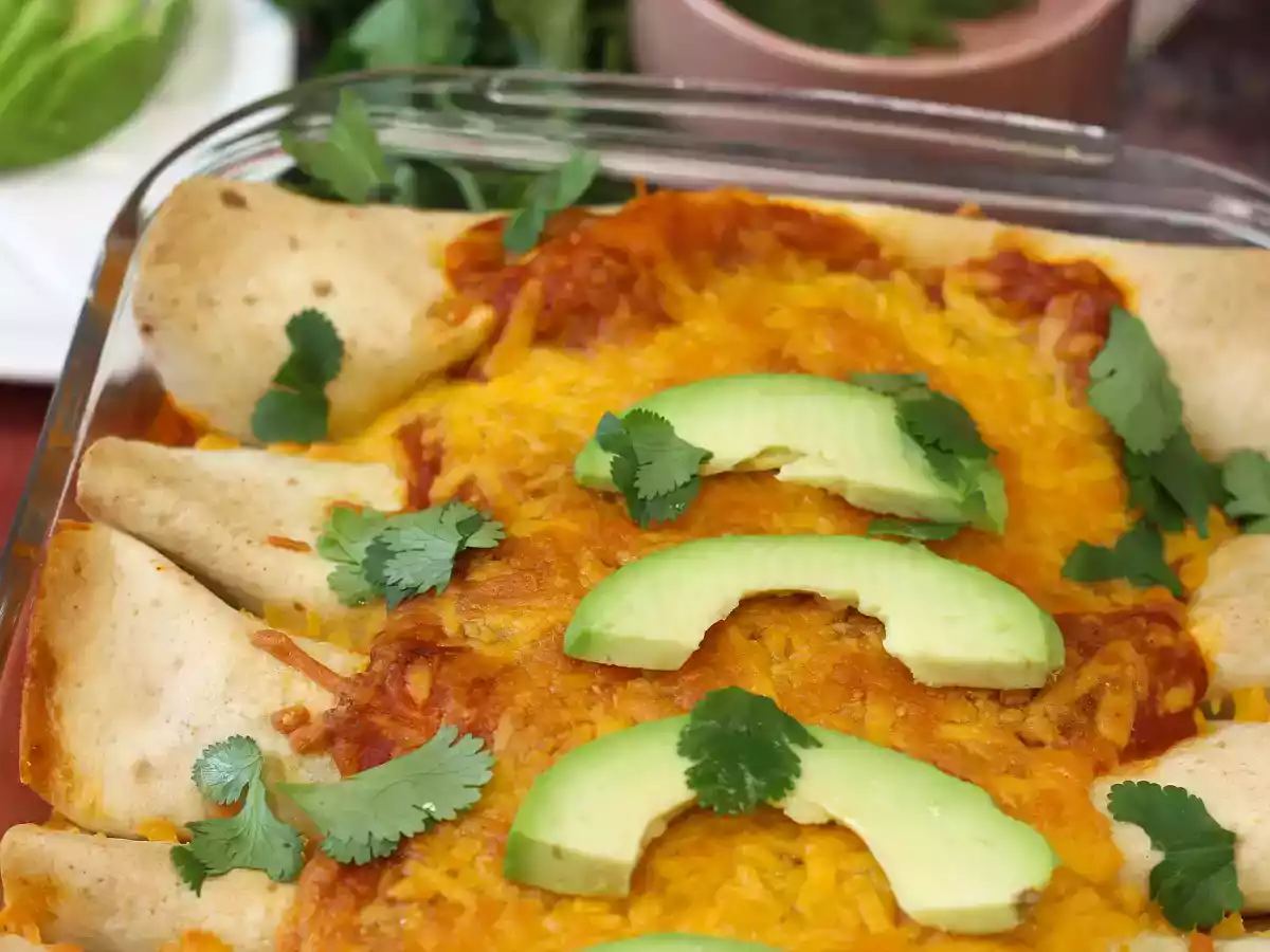 Vegetarische Enchiladas - foto 2