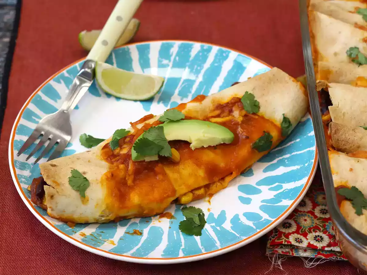 Vegetarische Enchiladas - foto 4