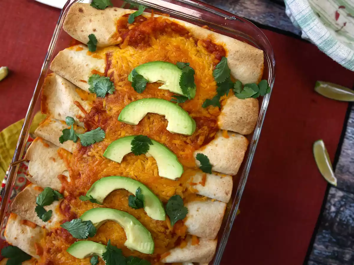 Vegetarische Enchiladas - foto 6