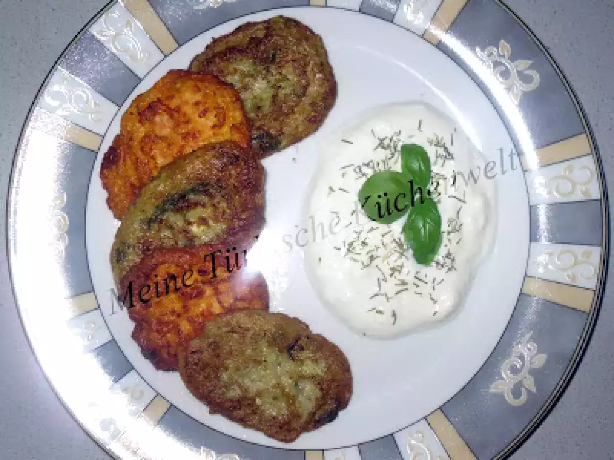 Vegetarische Frikadellen (Mücver)
