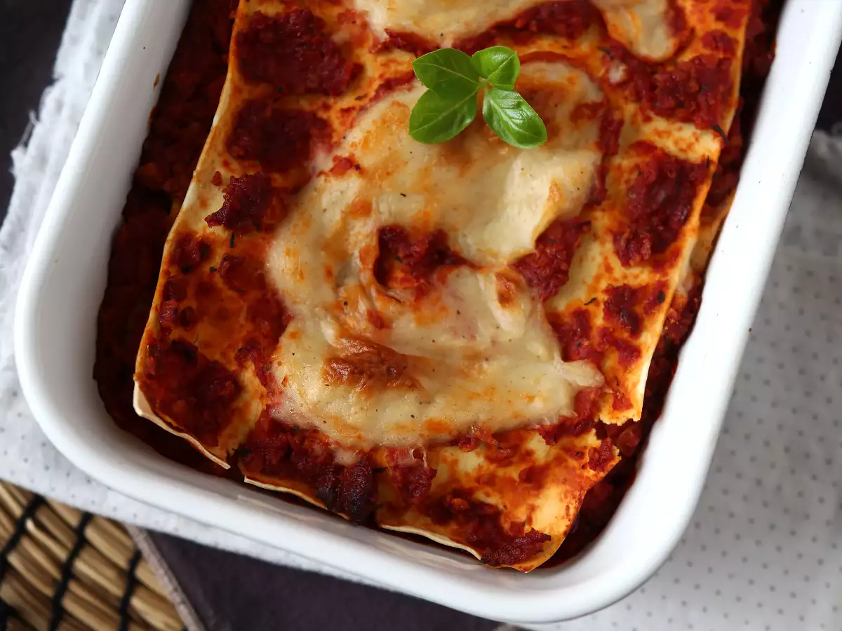 Vegetarische Lasagne (der Unterschied ist kaum zu merken!) - foto 2