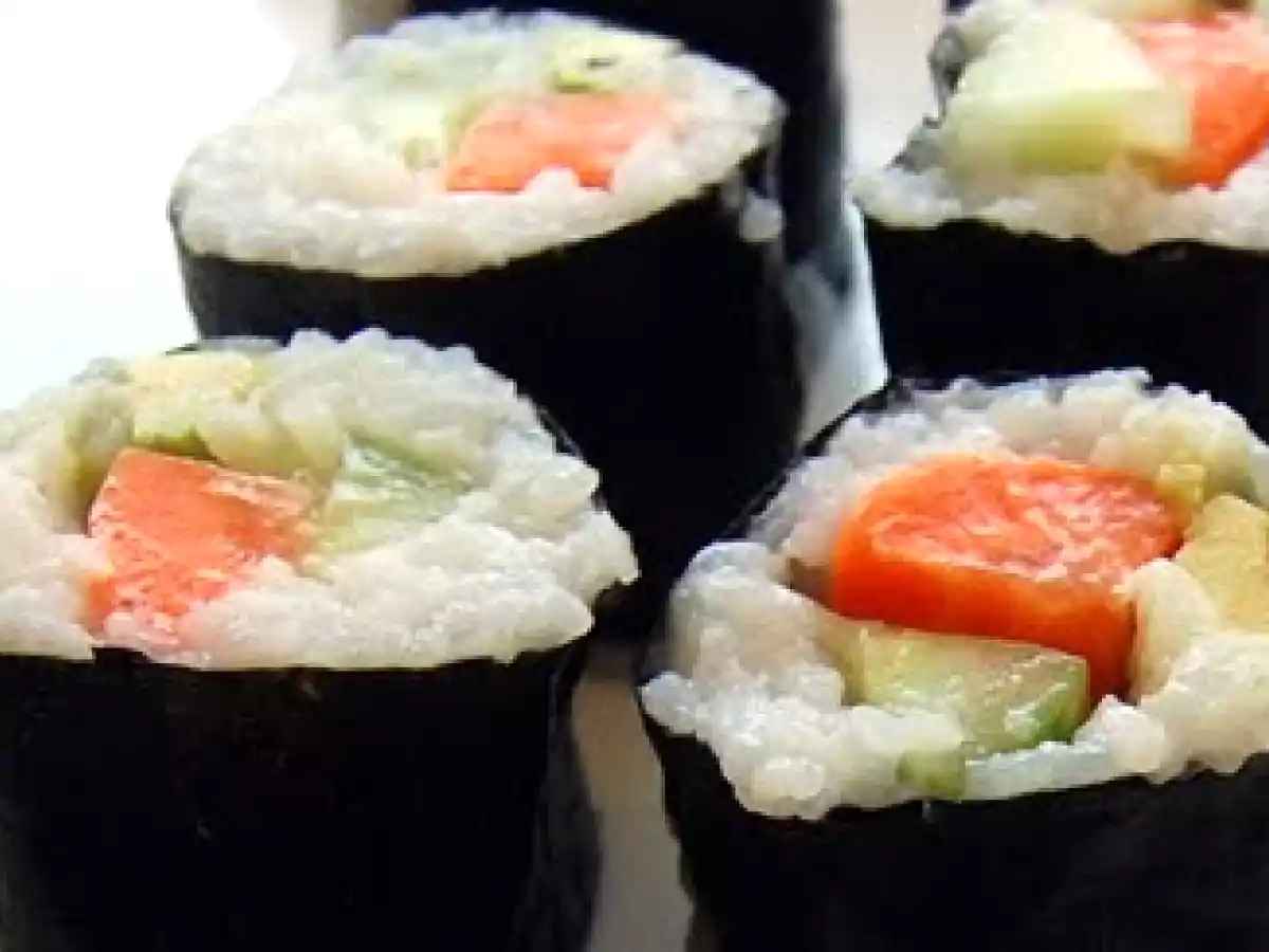 Vegetarische Maki und Futo-Maki