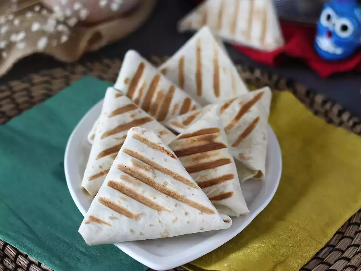 Vegetarische Taco-Samosas