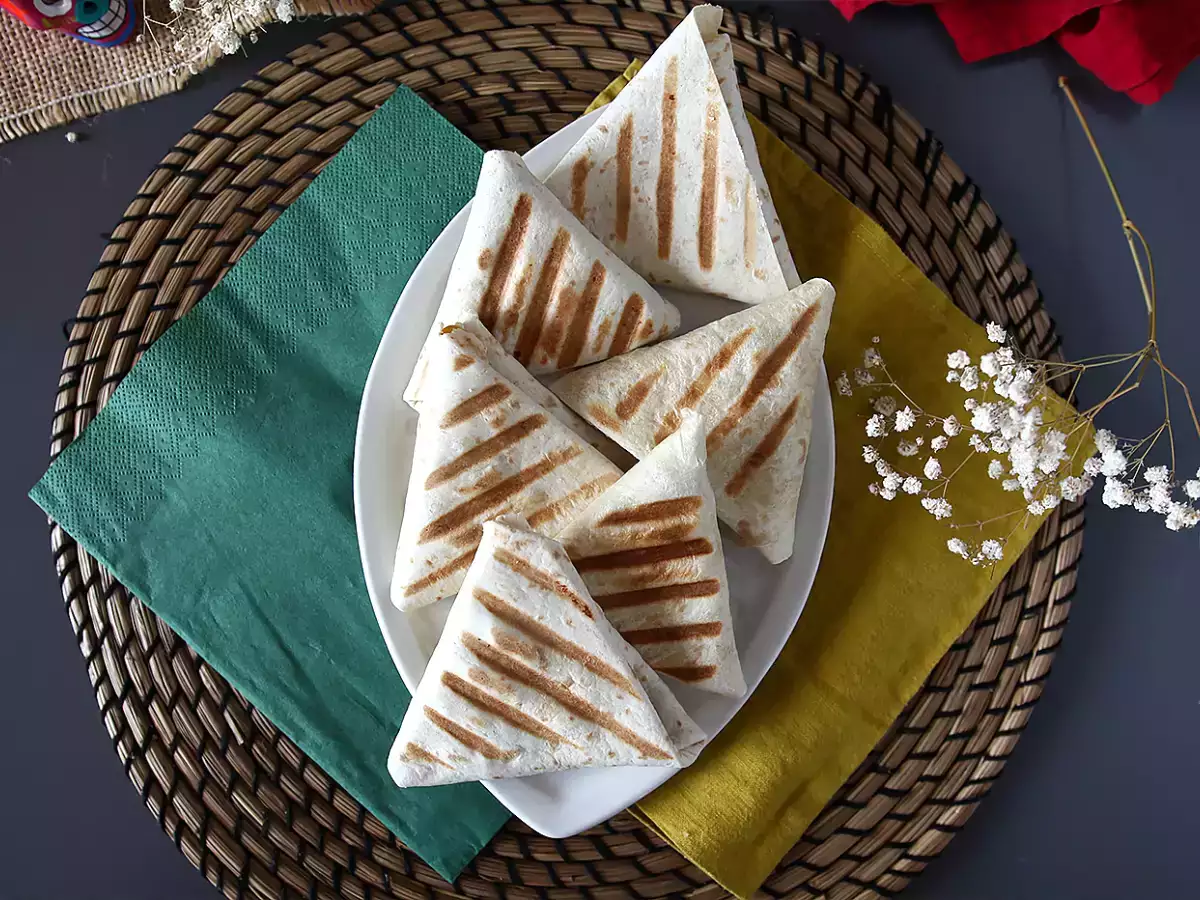 Vegetarische Taco-Samosas - foto 3