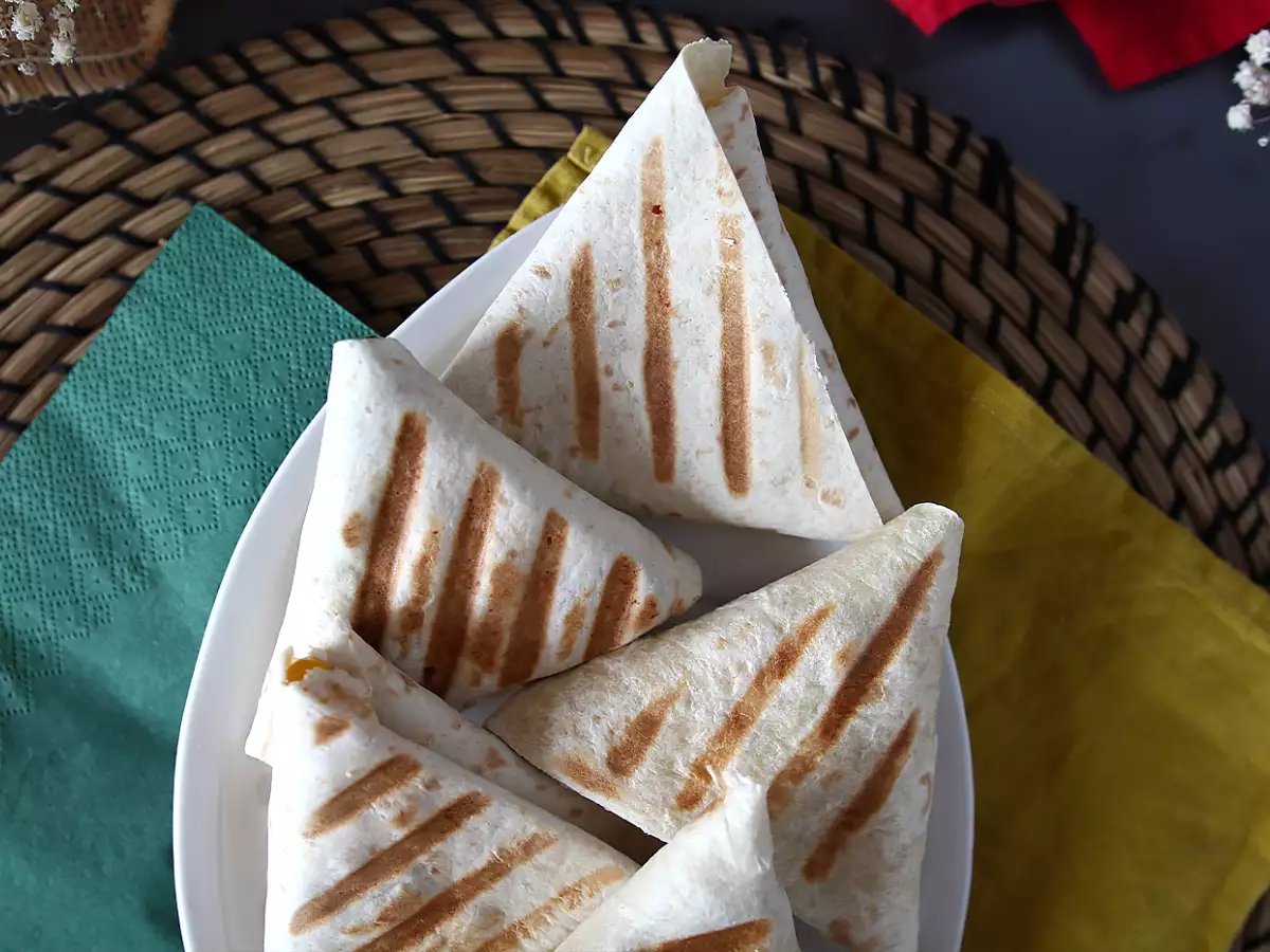 Vegetarische Taco-Samosas - foto 6