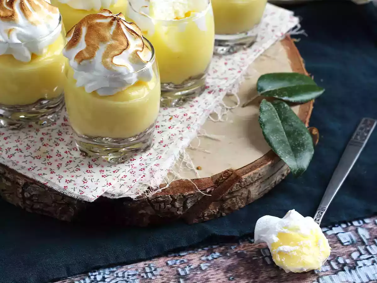 Verrines-Zitronen-Baiser-Torte - foto 5