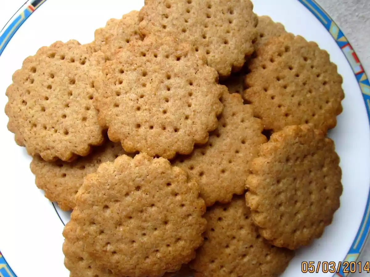 VICTORIANISCHES GEBÄCK - ENGLISH DIGESTIVE BISCUITS