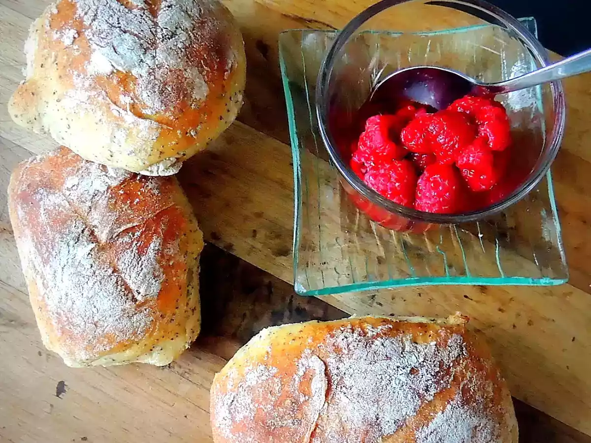 Viel Zeit Brot zubacken