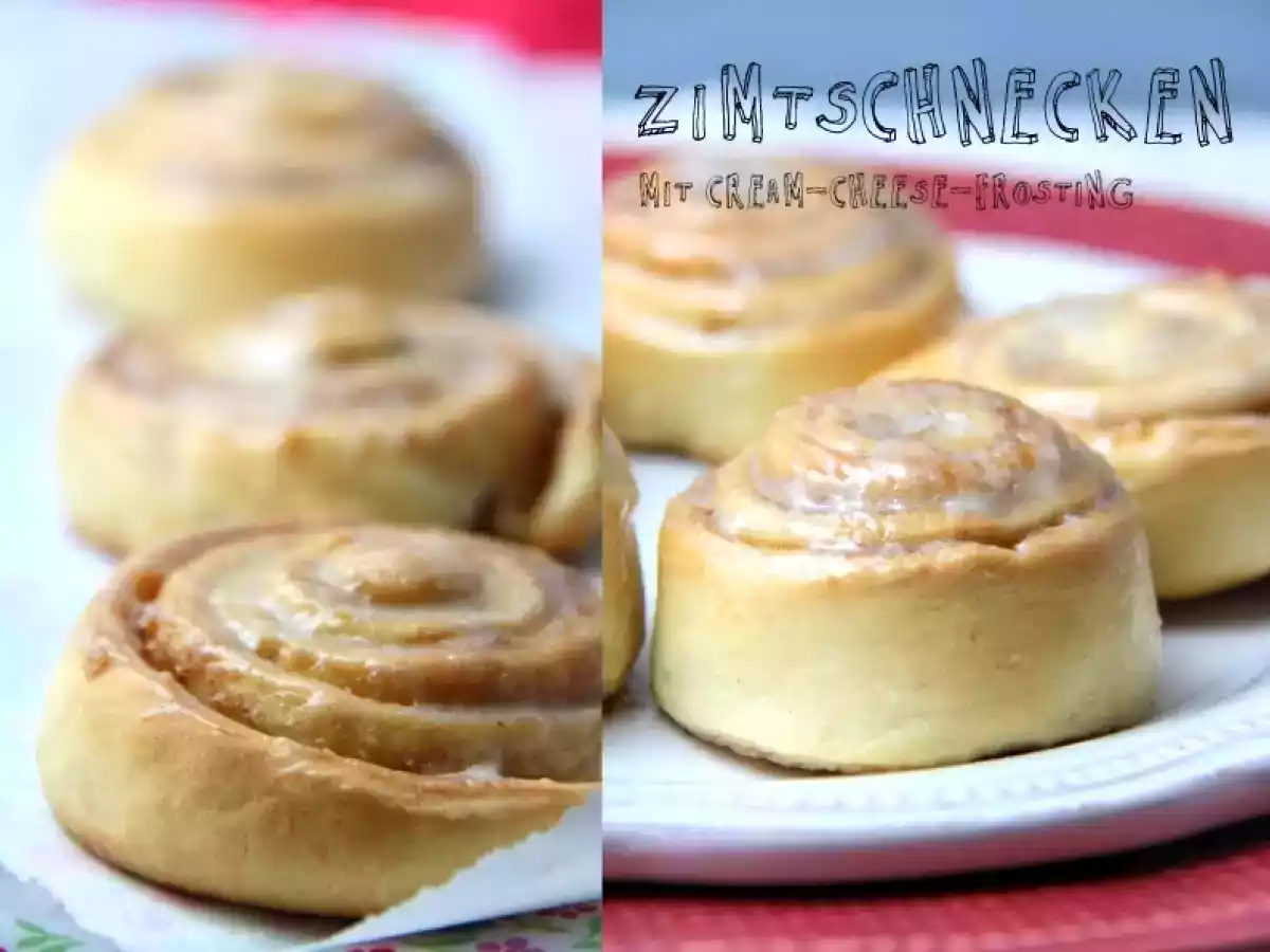 Völlig abgedreht: Zimtschnecken und ein Pokal mit drei Ecken